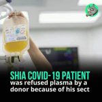 COVID19 COVID-19 Coronavirus pandemic epidemic disease shia sunni wahabi refuse plasma donor religion of peace