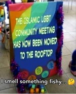 LGBT gay lesbian islam islamic community meeting rooftop funny human rights moved poster