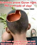 Scientific errors in the Quran man made from clay women made from man's rib woman men satire 15:26