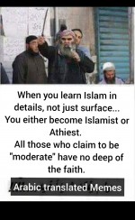 Islam moderate Atheist choice understanding 2.0 reading quran