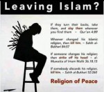 apostate apostasy human rights kill slay quran hadith religion of peace laving Islam