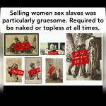Women sex slaves as war bounty