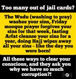 Is there too many out jail cards in Islam?