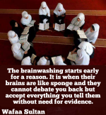 Brainwashing of women in Islam