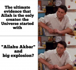 Evidence of Allah big bang theory