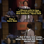 Apostacy in Islam peaceful