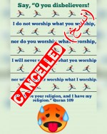 Islam quran non muslims infidels cancelled
