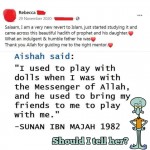 Under age marriage in Islam.